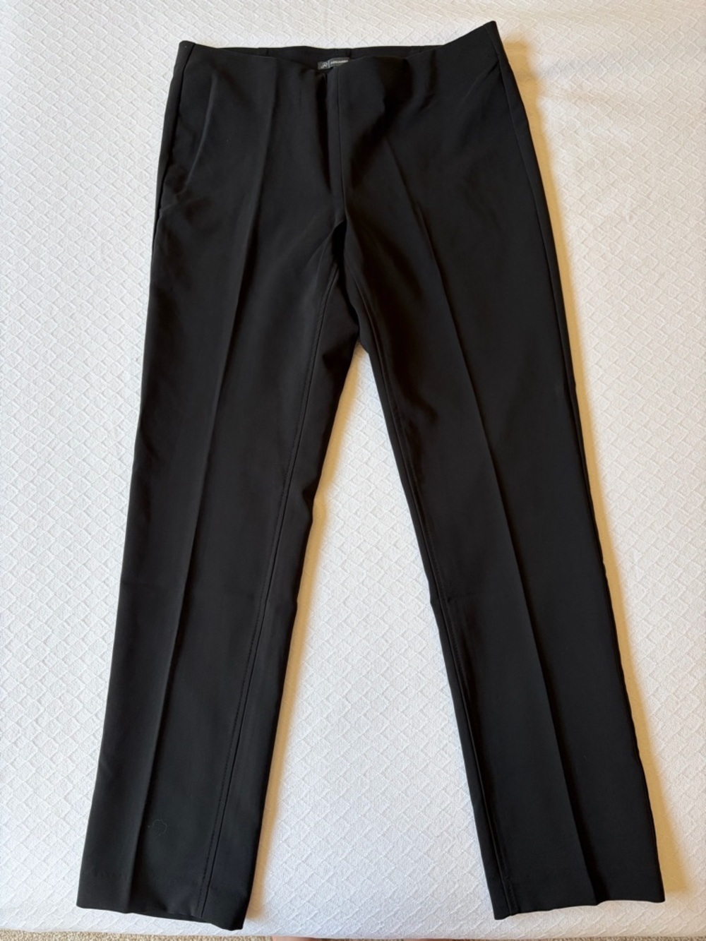Adrianna Papell Black Dress Pants Size 6 Straight Leg Workwear NWOT